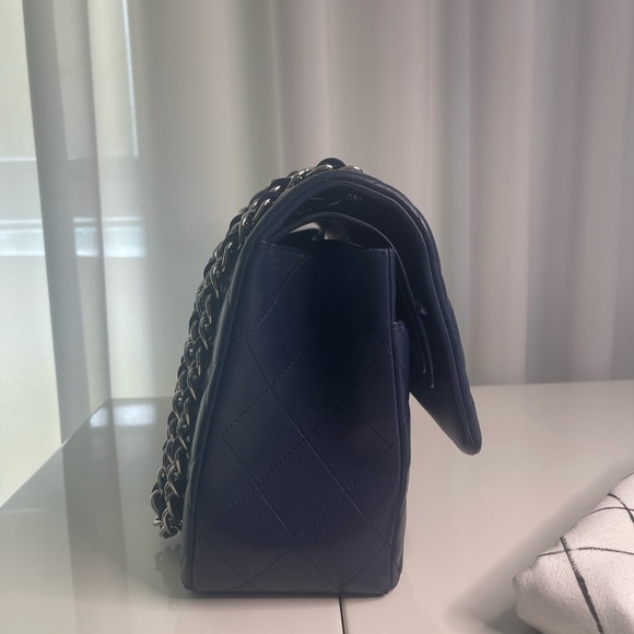 Chanel jumbo double flap, lambskin, blue🫐 - Picture 5 of 9